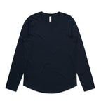 AS Colour Wo's Maple Curve L/S Tee - Navy - 2XL