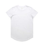 AS Colour Wo's Maple Curve Tee - White - 2XL