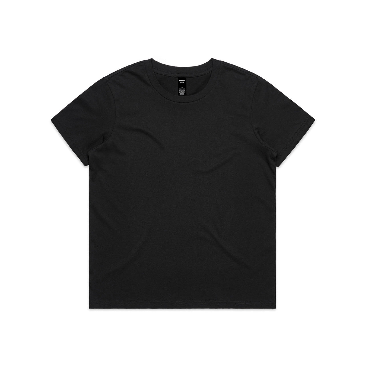 AS Colour Wo's Maple Minus Tee [-8cm] 4025 - Black - 2XL