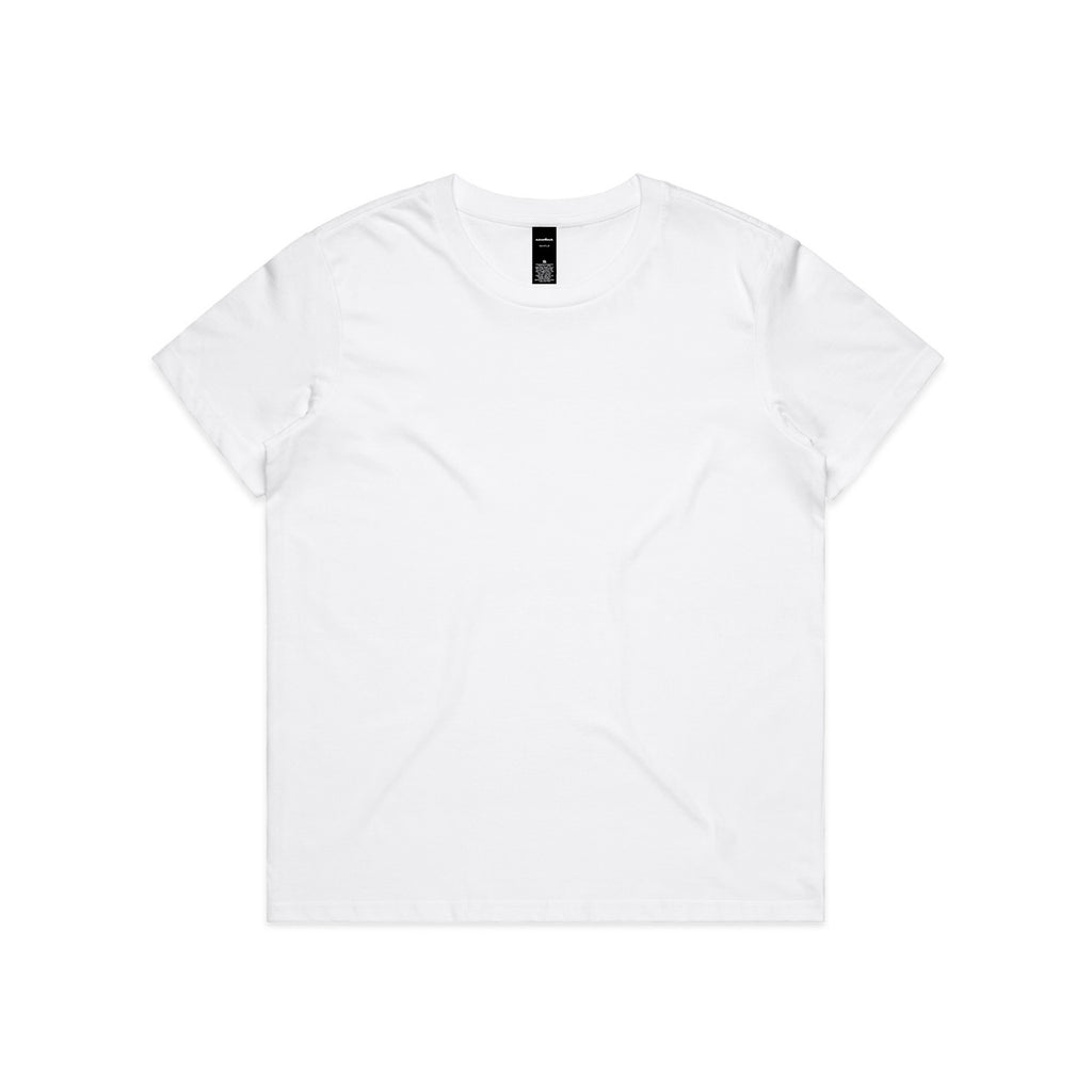 AS Colour Wo's Maple Minus Tee [-8cm] 4025 - White - 2XL