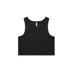 AS Colour Wo's Crop Singlet - Black - XL