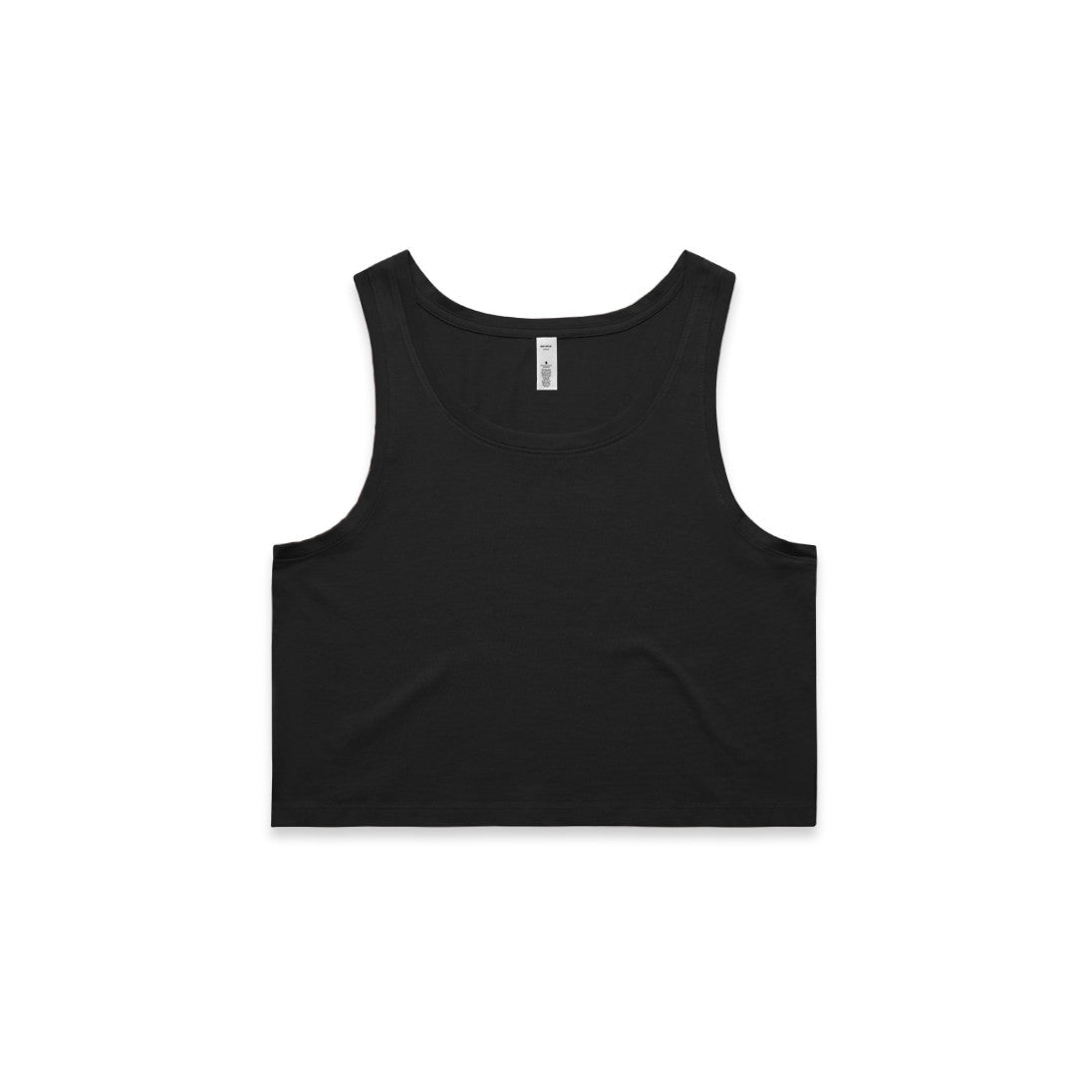 AS Colour Wo's Crop Singlet - Black - XL