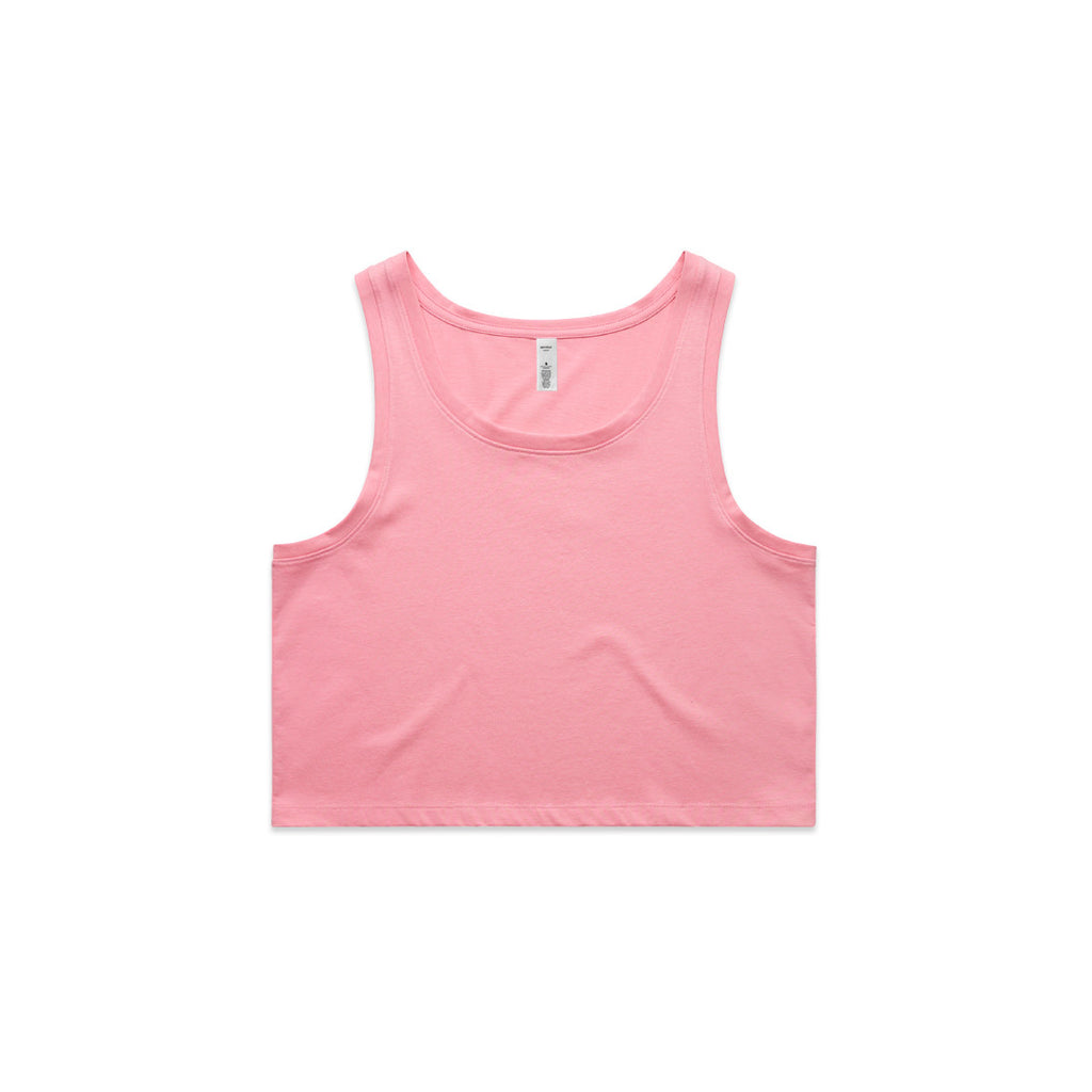 AS Colour Wo's Crop Singlet - Bubblegum - XL
