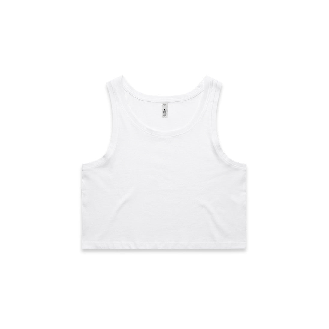 AS Colour Wo's Crop Singlet - White - XL