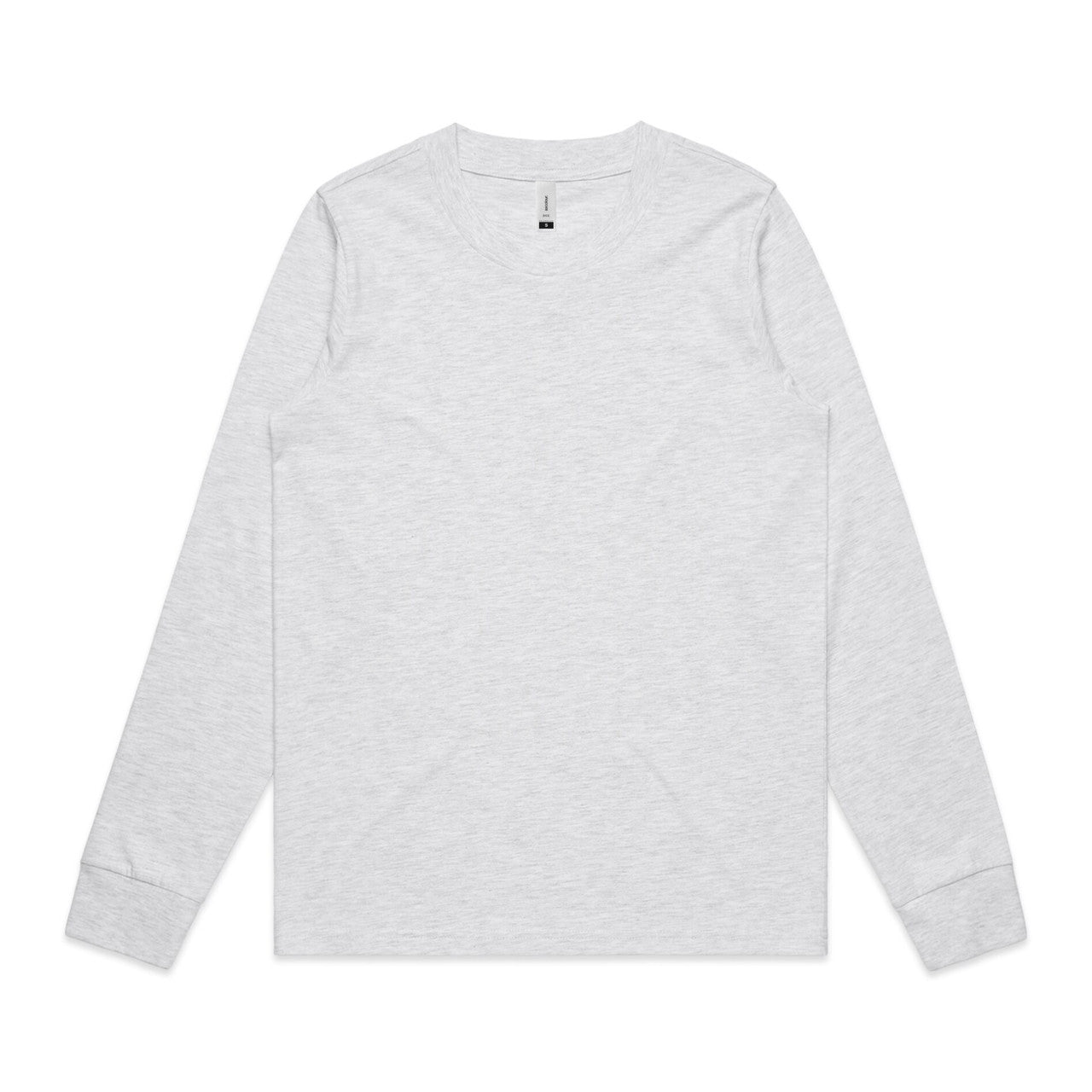 AS Colour Wo's Dice L/S Tee - Ash Heather - XL
