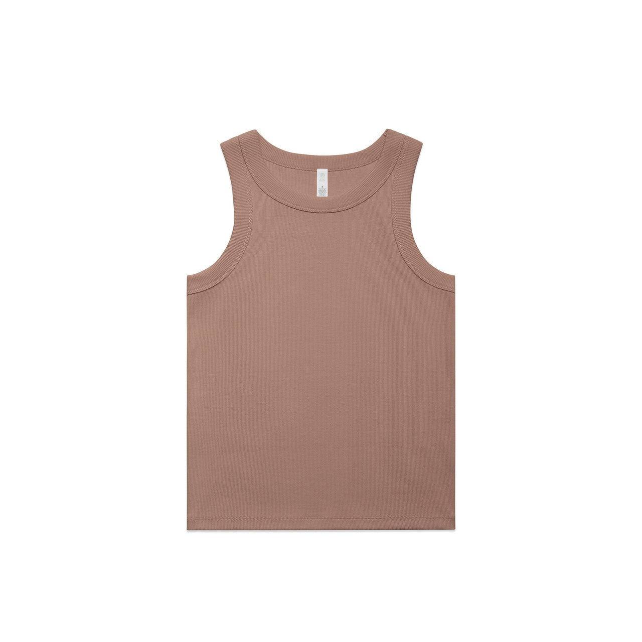 AS Colour Wo's Organic Rib Tank - Hazy Pink - XL