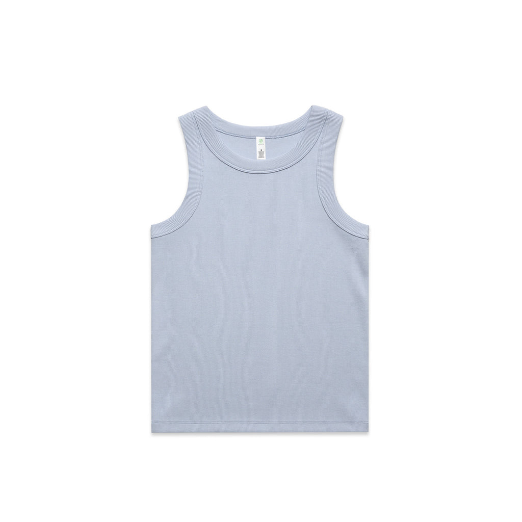 AS Colour Wo's Organic Rib Tank - Powder - XL