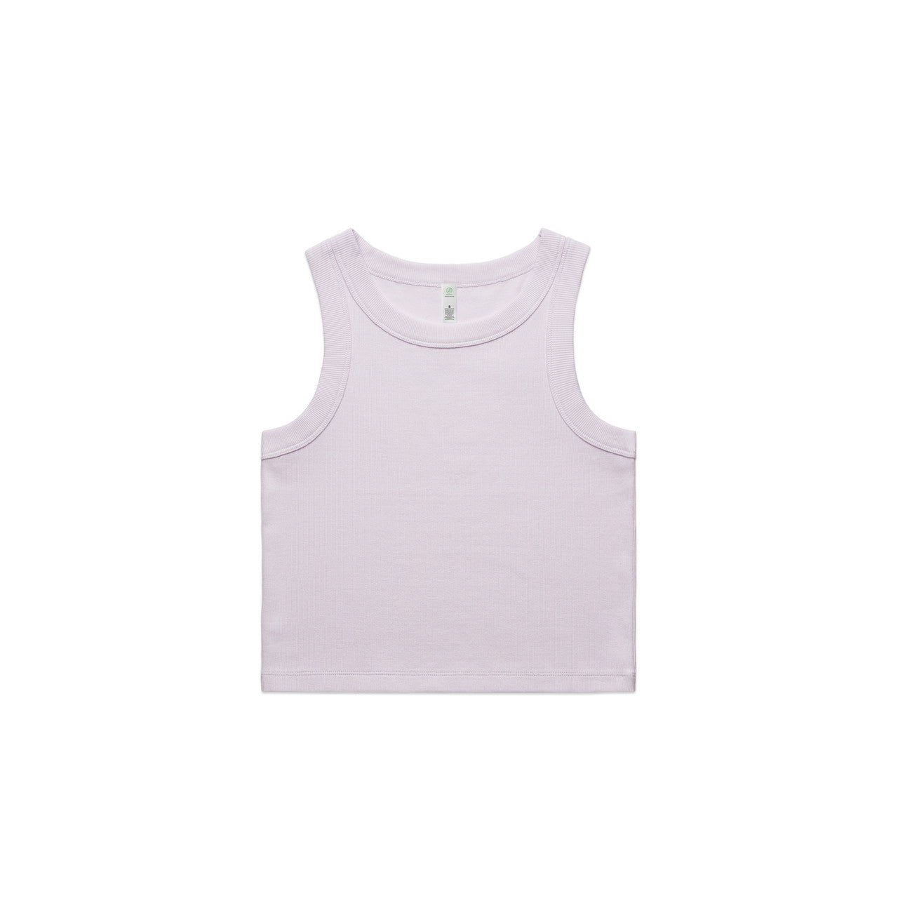 AS Colour Wo's Organic Rib Crop Tank - Orchid - XL