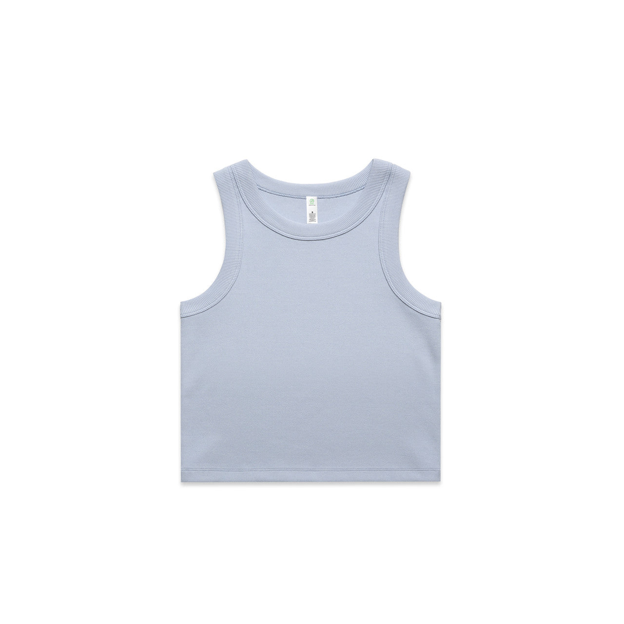 AS Colour Wo's Organic Rib Crop Tank - Powder - XL