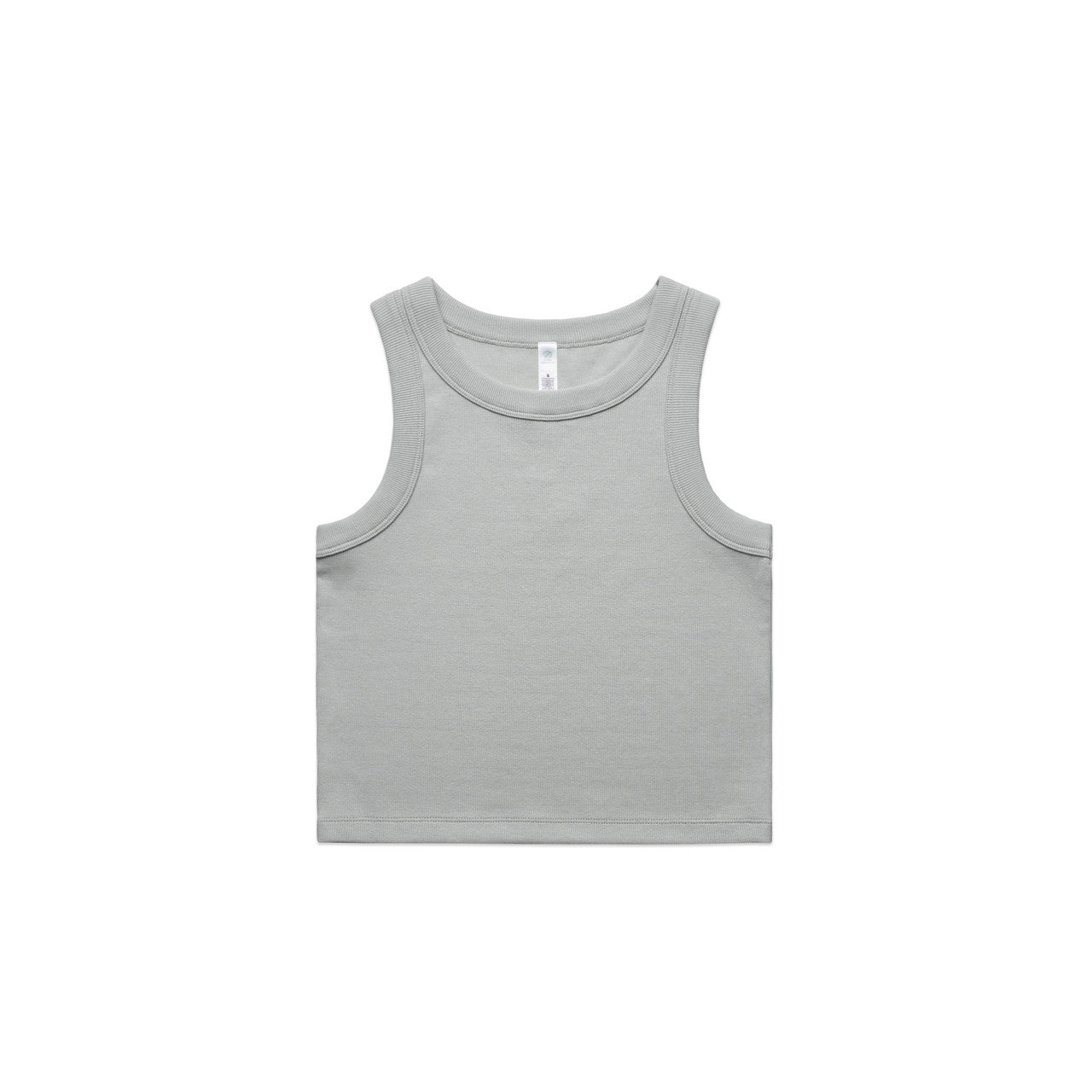 AS Colour Wo's Organic Rib Crop Tank - Storm - XL