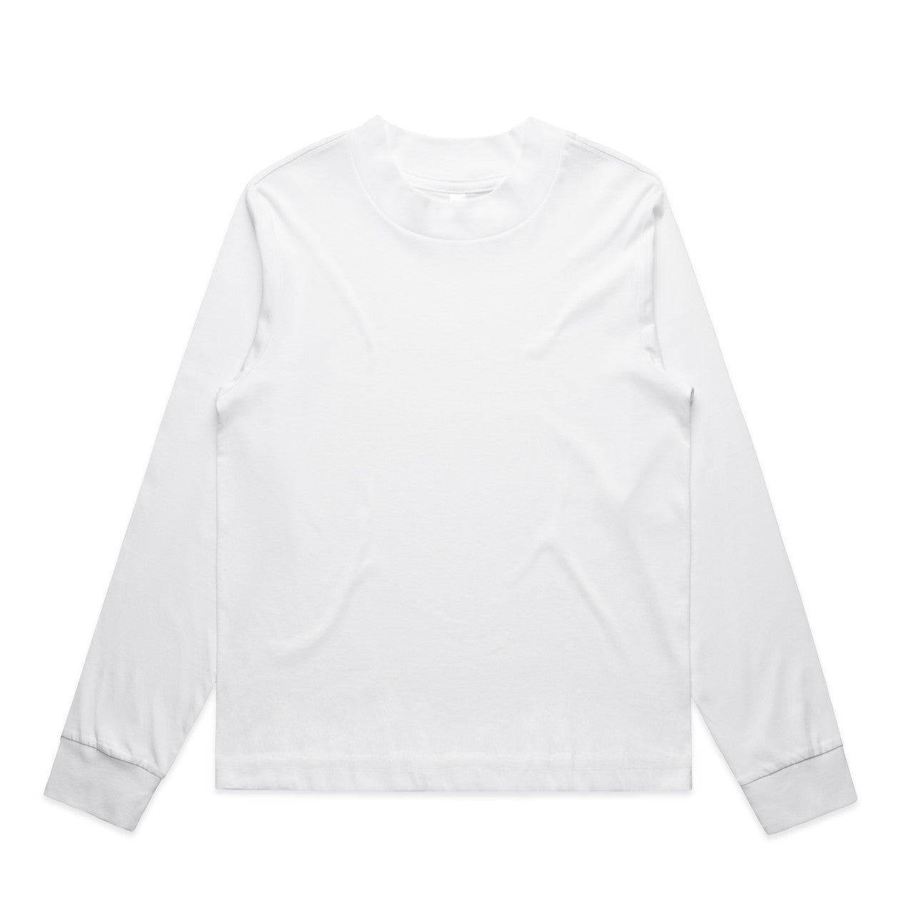 AS Colour Wo's Mock L/S Tee - White - XL