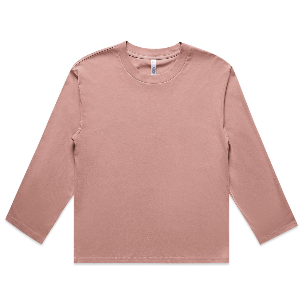 AS Colour Wo's Martina L/S Tee - Hazy Pink - 2XL