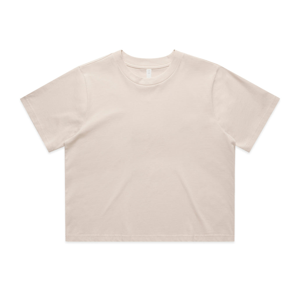 AS Colour Wo's Classic Crop Tee - Bone - 2XL