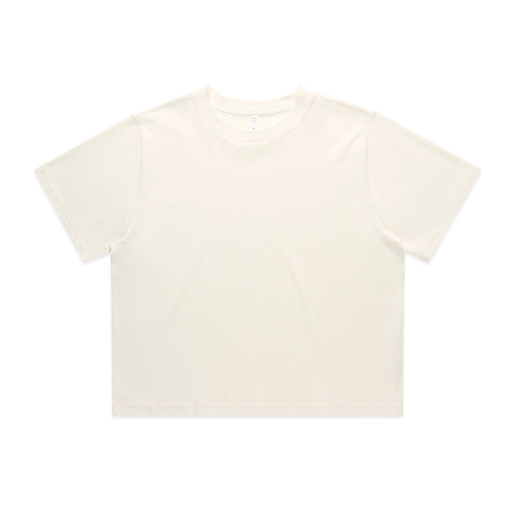 AS Colour Wo's Classic Crop Tee - Ecru - 2XL