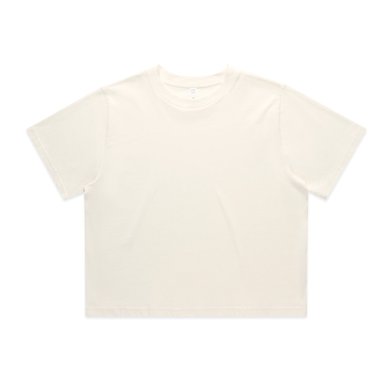 AS Colour Wo's Classic Crop Tee - Ecru - 2XL