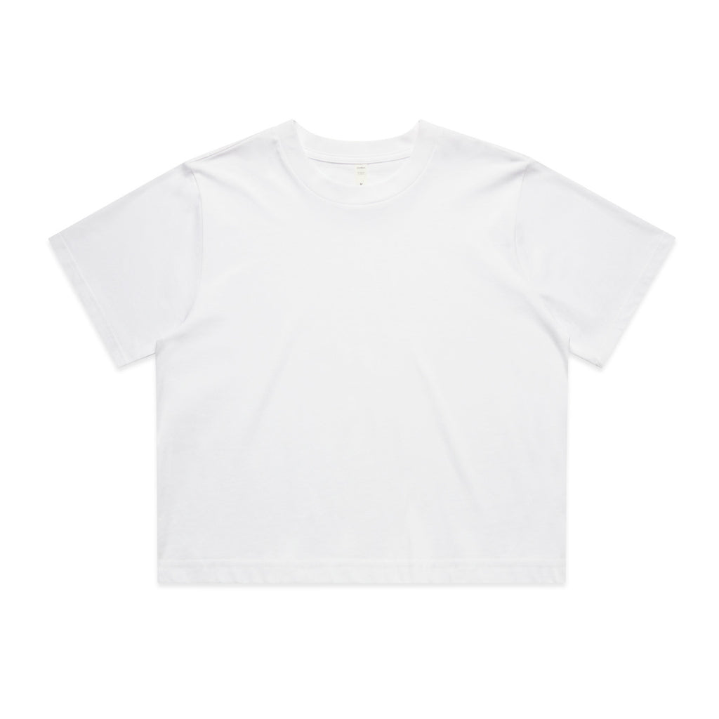 AS Colour Wo's Classic Crop Tee - White - 2XL