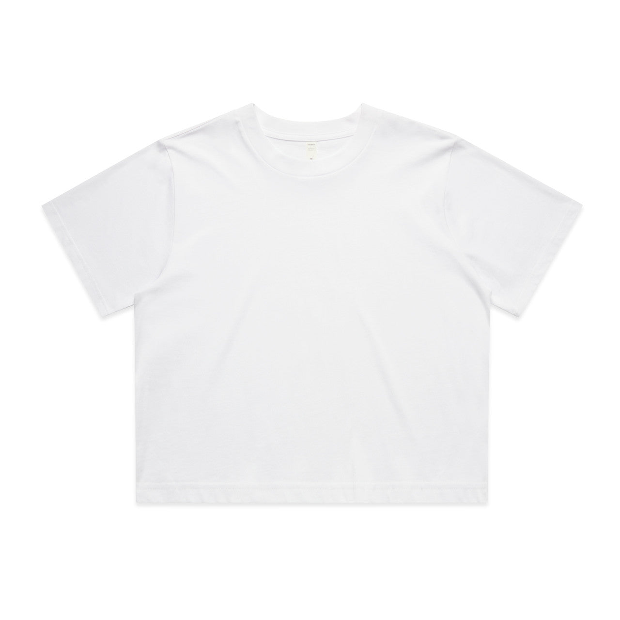 AS Colour Wo's Classic Crop Tee - White - 2XL