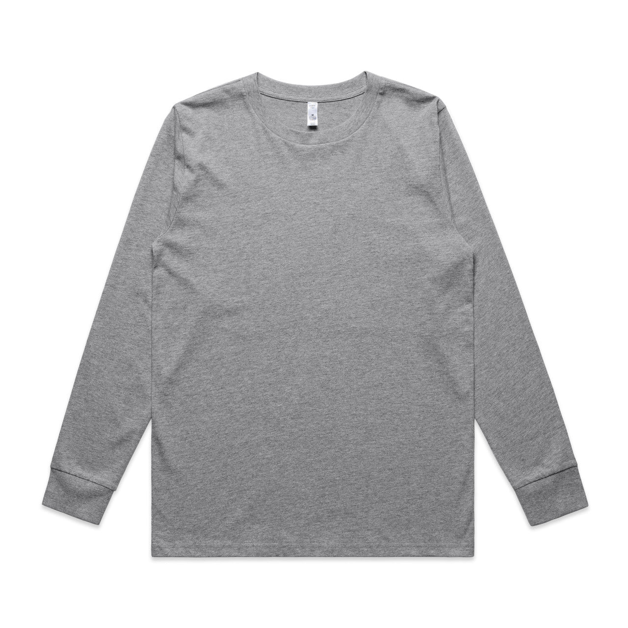 AS Colour Wo's Classic L/S Tee - Grey Marle - 2XL