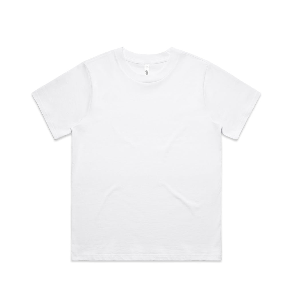 AS Colour Wo's Classic Minus Tee [-5cm] 4079 - White - 2XL