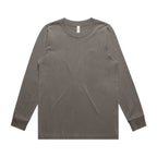AS Colour Wo's Heavy Faded L/S Tee - Faded Grey - 2XL