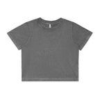 AS Colour Wo's Stone Wash Heavy Crop Tee - Coal Stone - 2XL