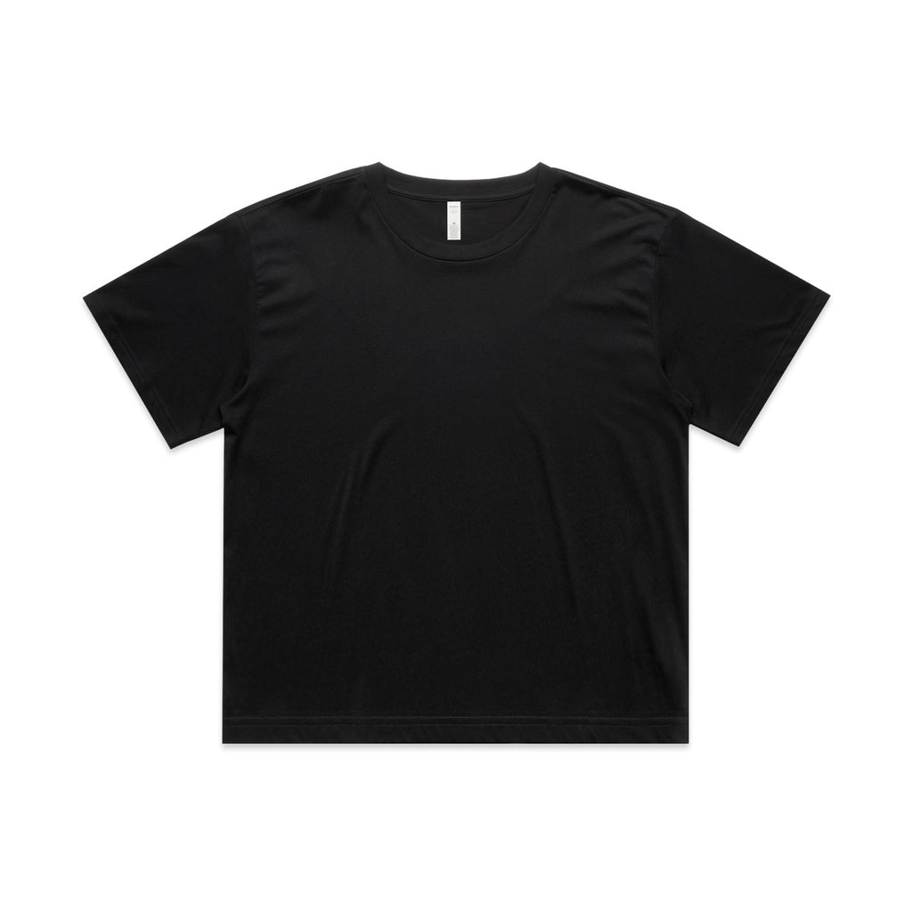 AS Colour Wo's Martina Crop Tee - Black - 2XL