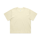 AS Colour Wo's Martina Crop Tee - Butter - 2XL