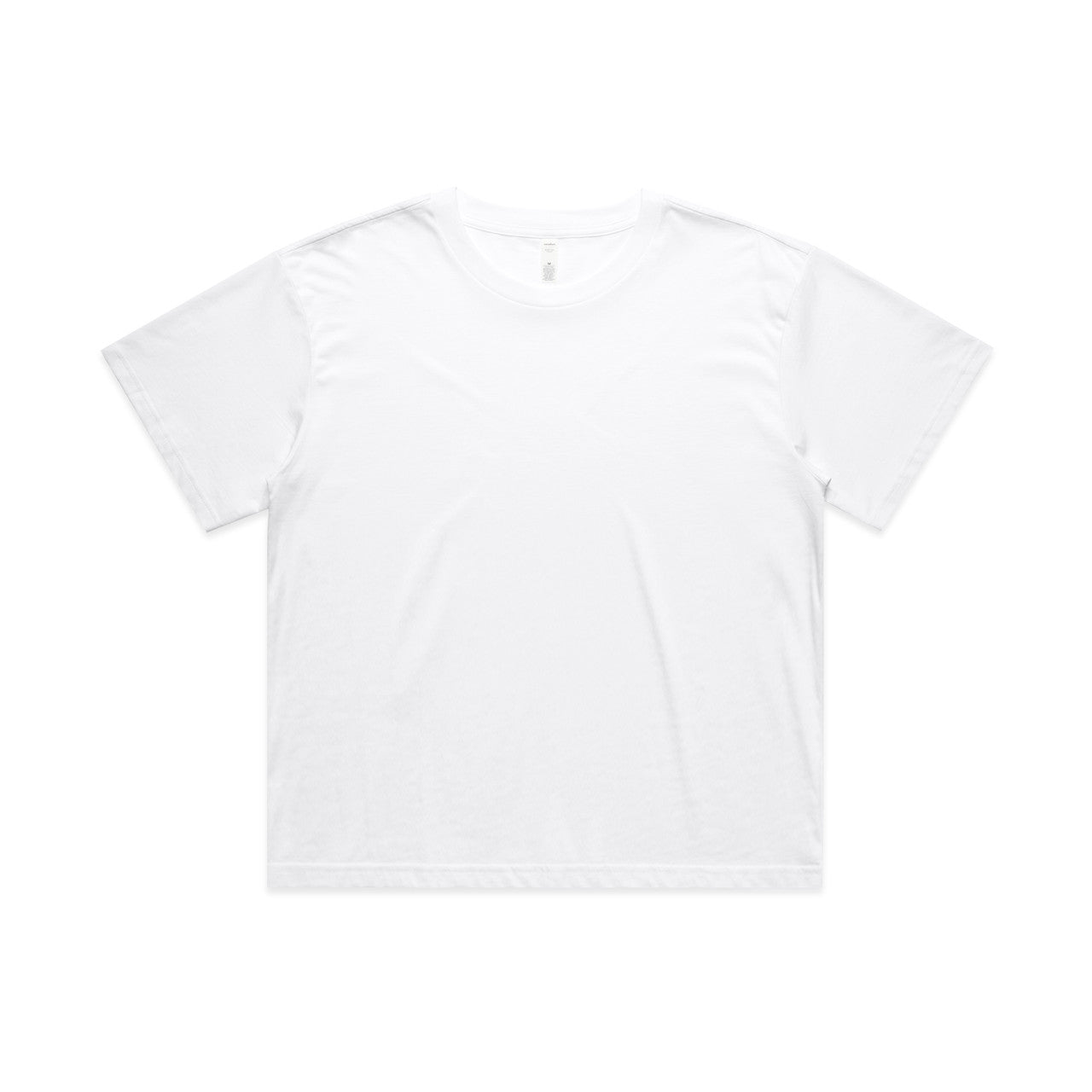 AS Colour Wo's Martina Crop Tee - White - 2XL