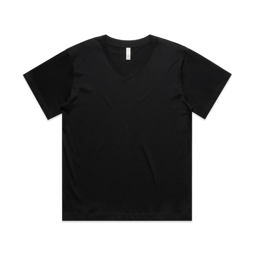 AS Colour Wo's Martina V Neck Tee - Black - 2XL