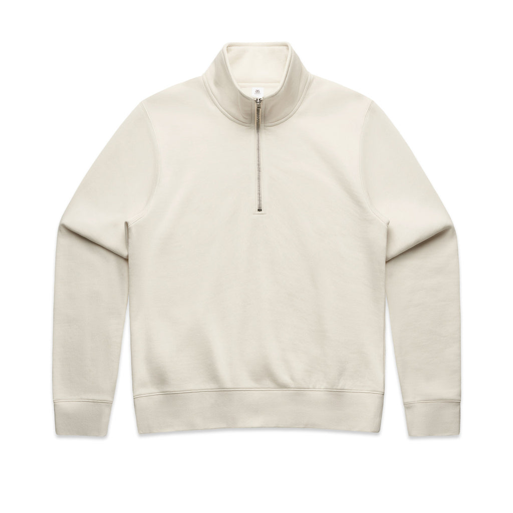 AS Colour Wo's Stencil Half Zip Crew - Ecru - 2XL