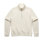 AS Colour Wo's Stencil Half Zip Crew - Ecru - 2XL