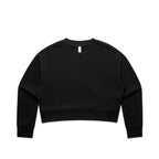 AS Colour Wo's Relax Crop Crew - Black - 2XL