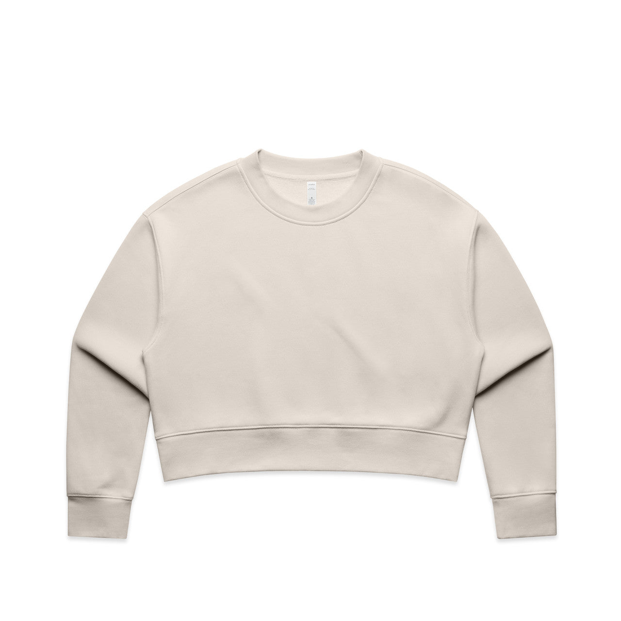 AS Colour Wo's Relax Crop Crew - Bone - 2XL