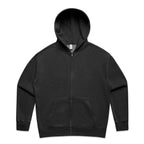 AS Colour Wo's Relax Faded Zip Hood - Faded Black - 2XL