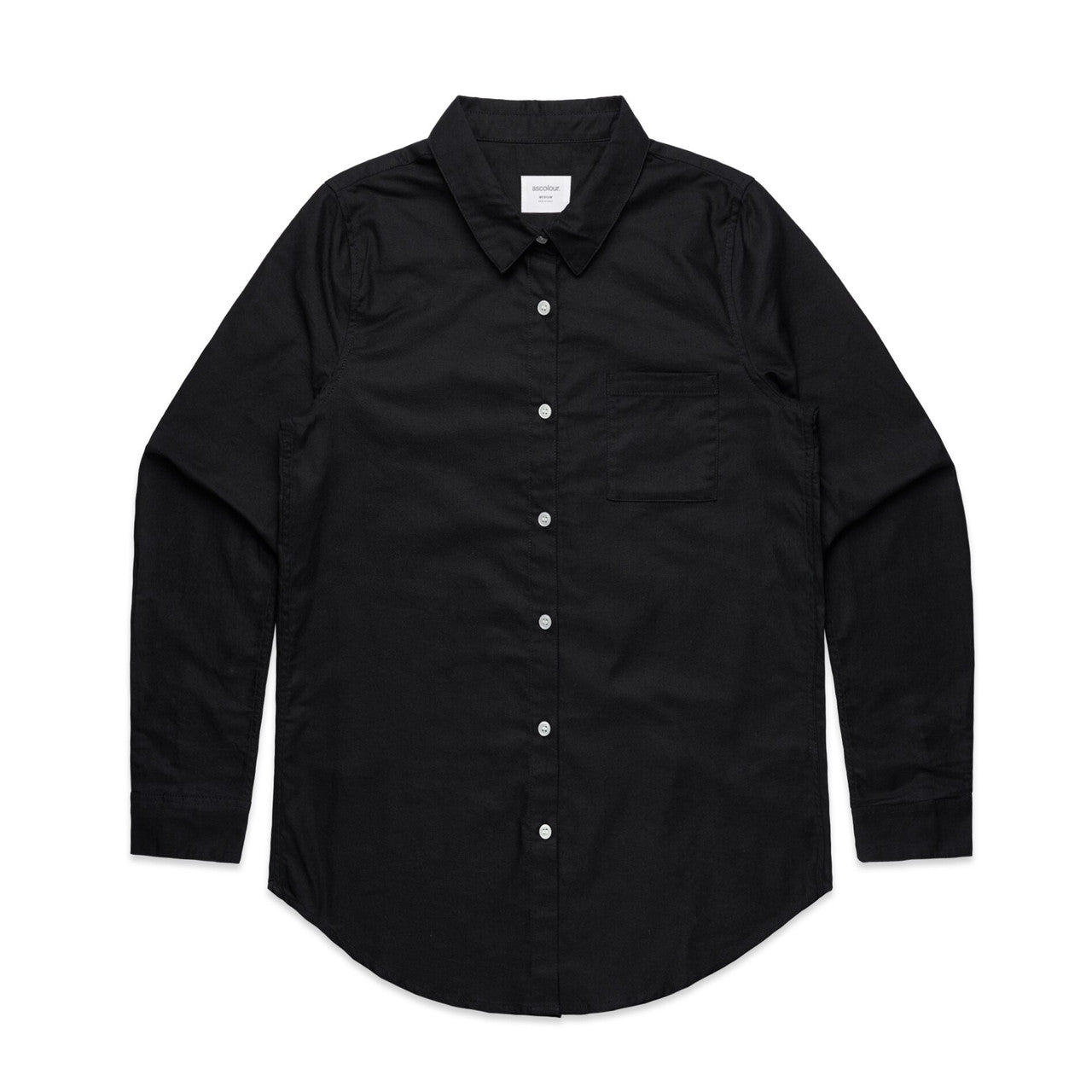 AS Colour Wo's Oxford Shirt - Black - XL