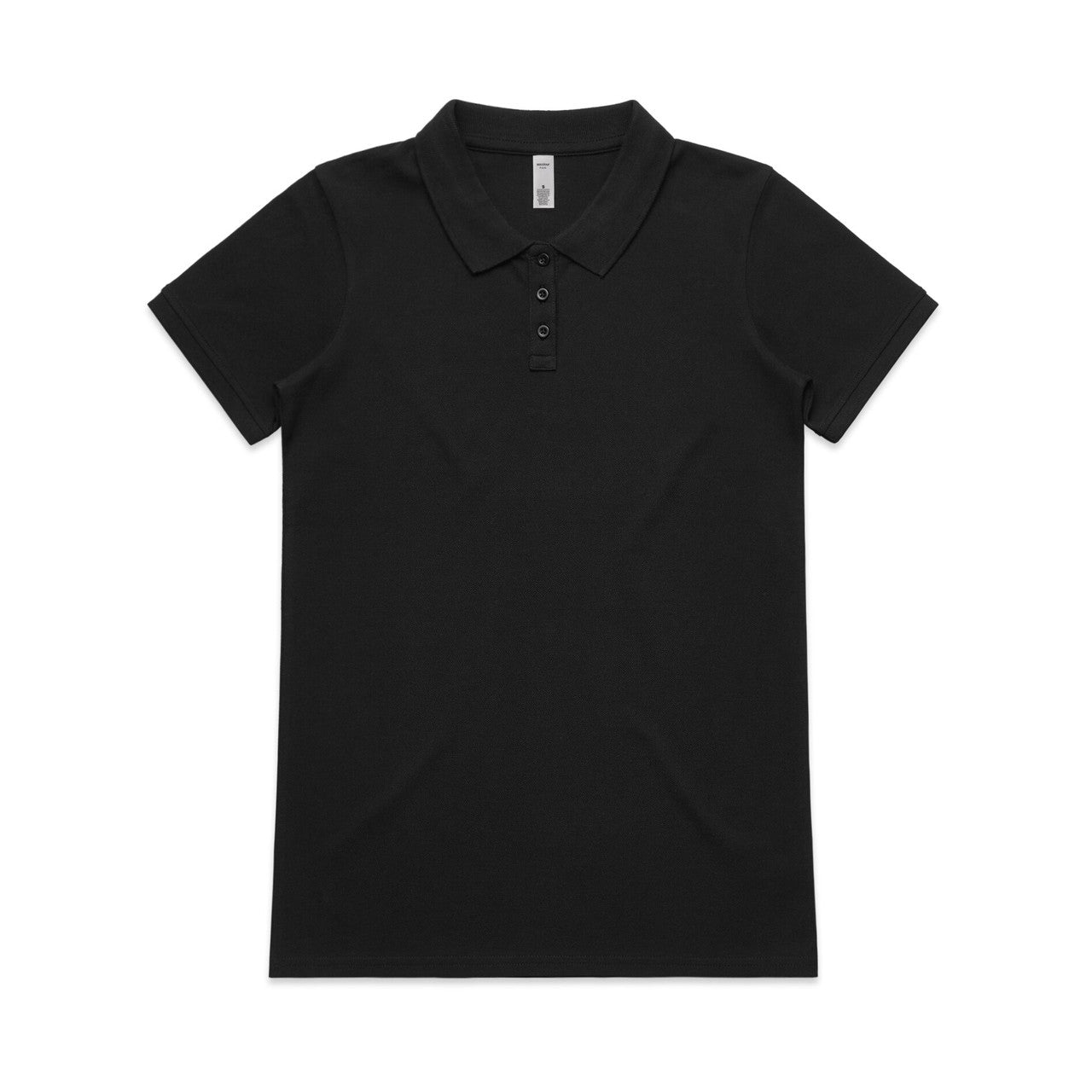 AS Colour Wo's Pique Polo - Black - XL