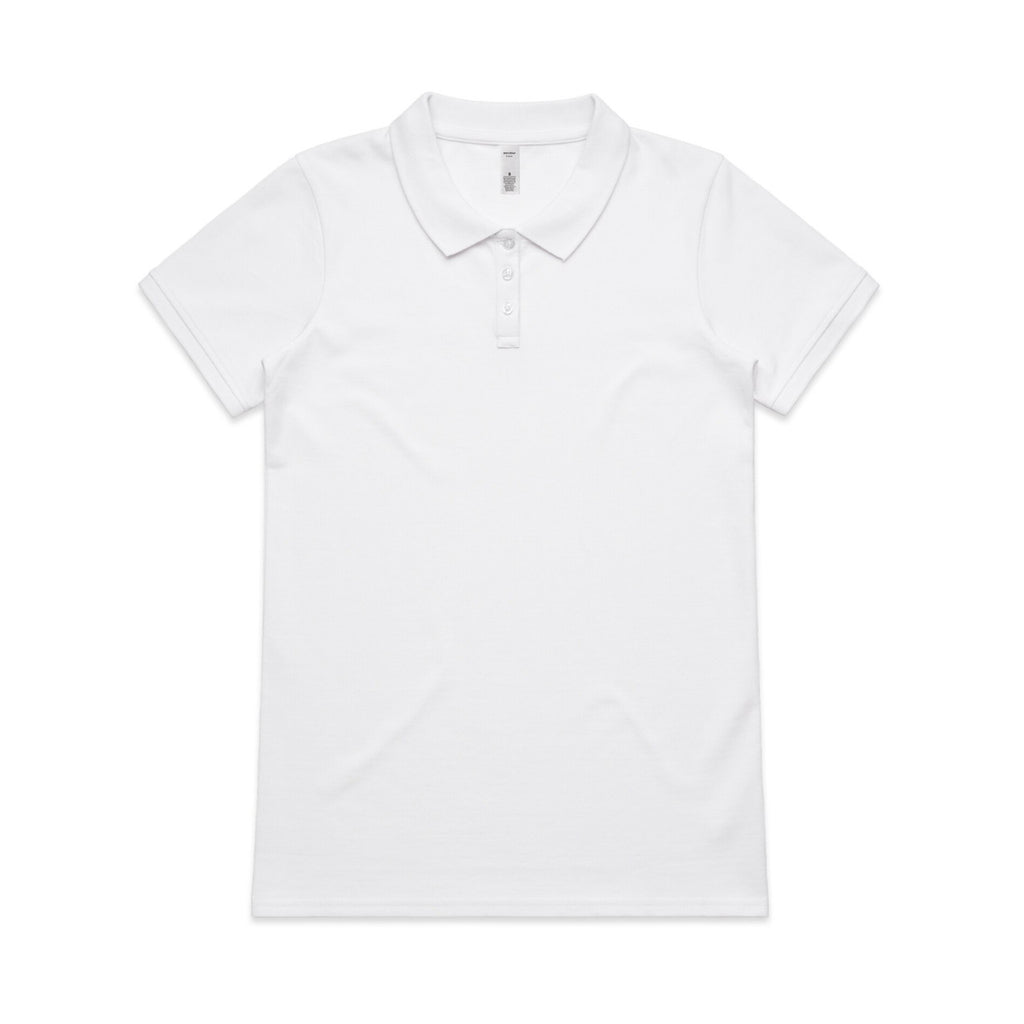 AS Colour Wo's Pique Polo - White - XL