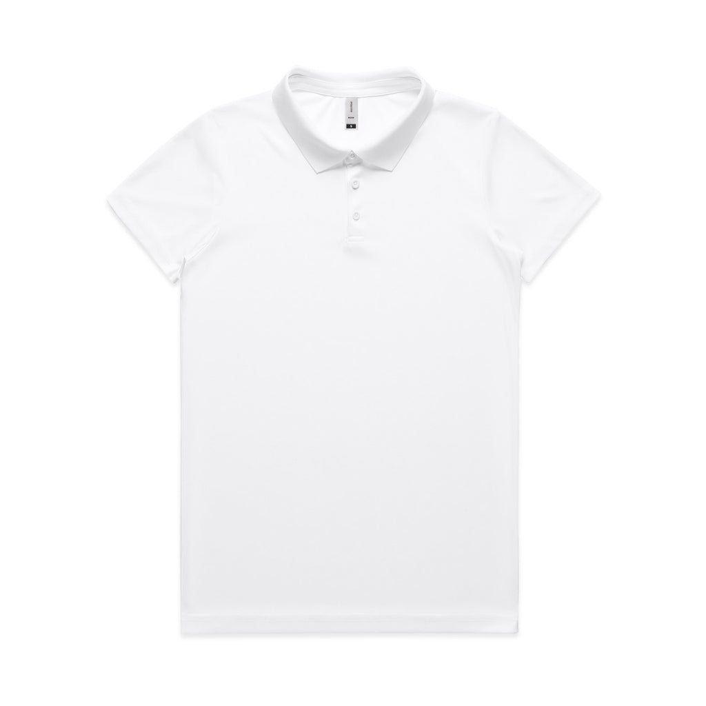 AS Colour Wo's Active Work Polo - White - 3XL