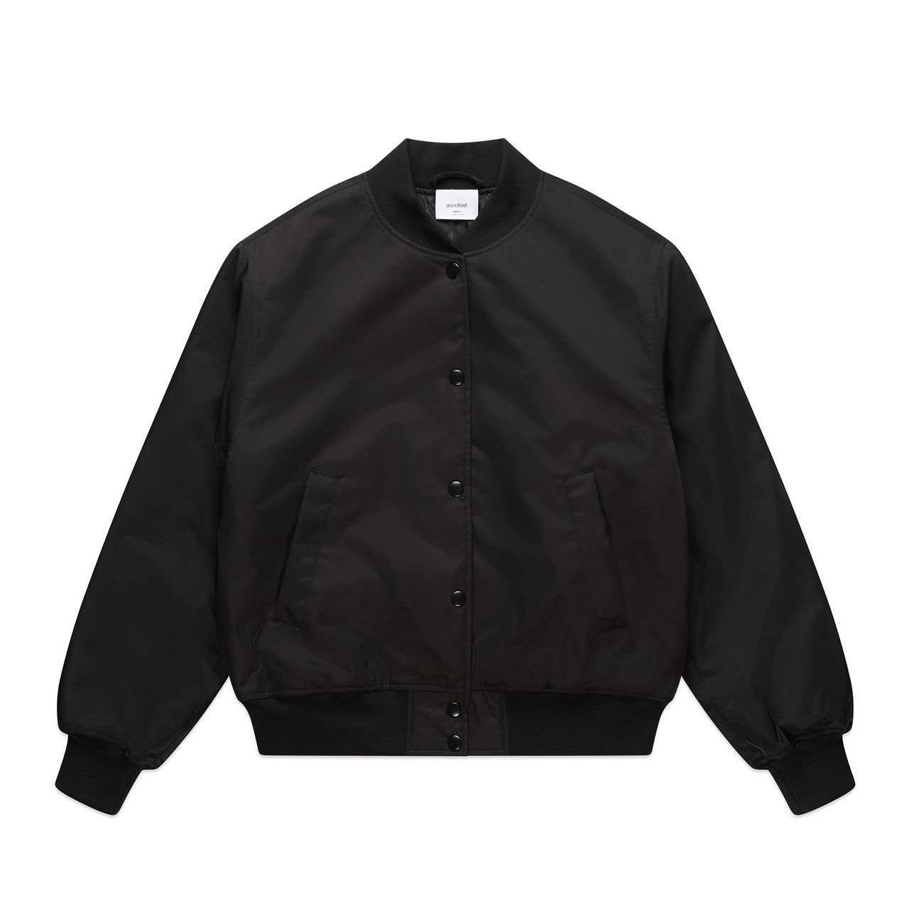 AS Colour Wo's College Bomber Jacket - Black - 2XL