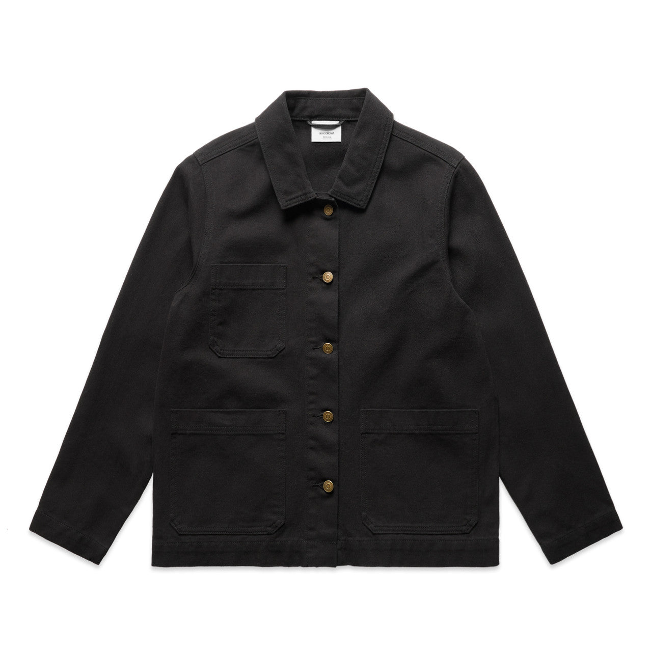 AS Colour Wo's Canvas Chore Jacket - Black - 2XL