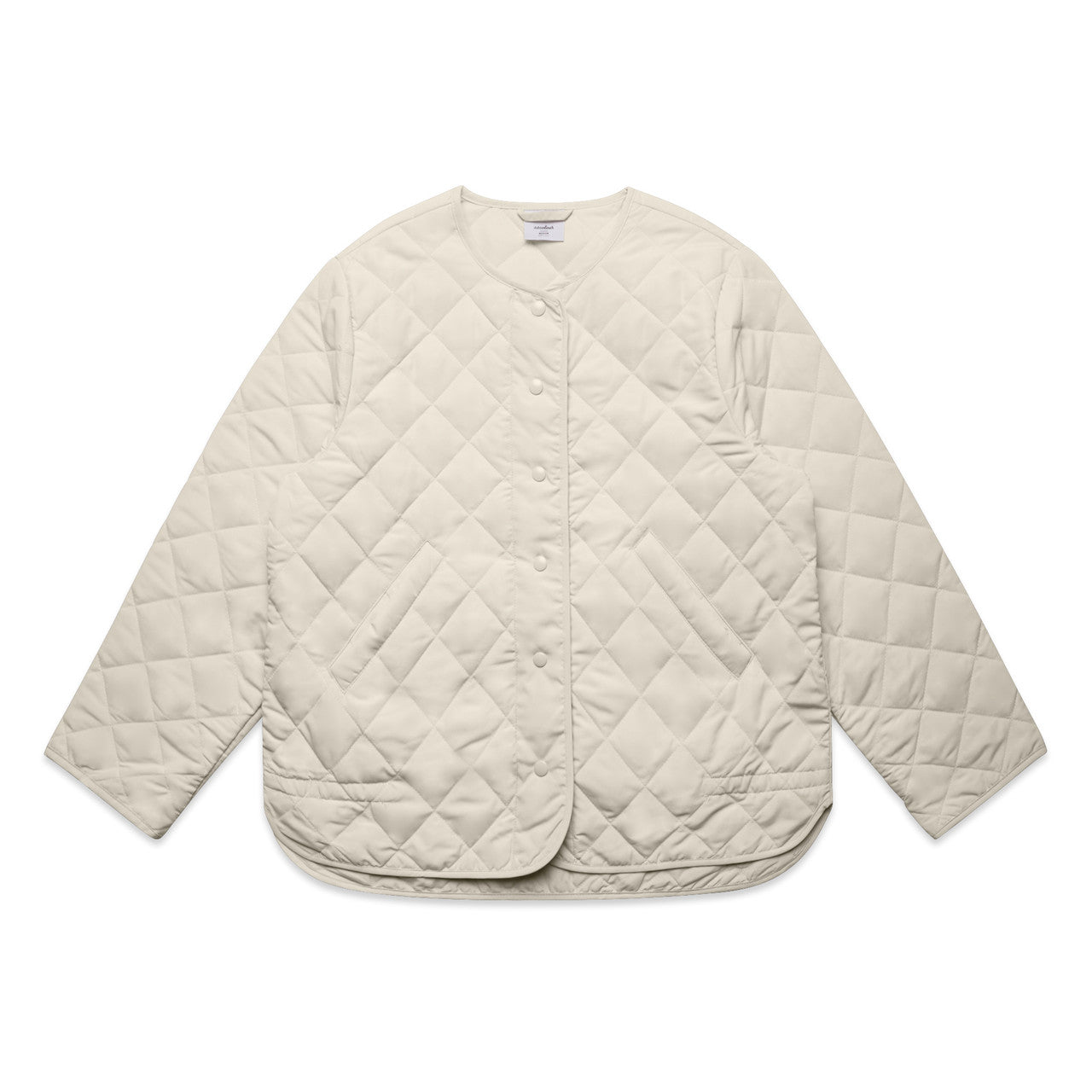 AS Colour Wo's Quilted Jacket - Bone - XL