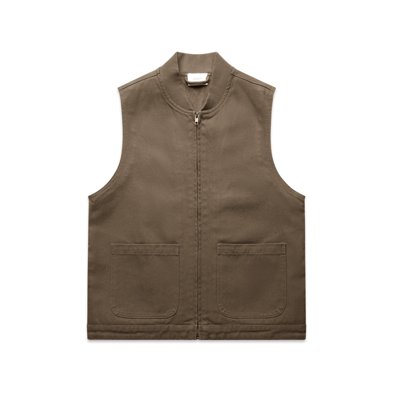 AS Colour Wo's Canvas Heavy Vest - Walnut - 2XL