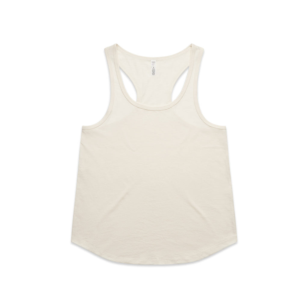 AS Colour Wo's Maple Active Blend Racerback - Ecru - 2XL