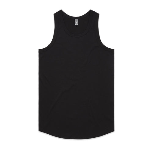 AS Colour Authentic Singlet - Black - 2XL