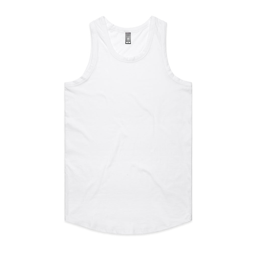 AS Colour Authentic Singlet - White - 2XL