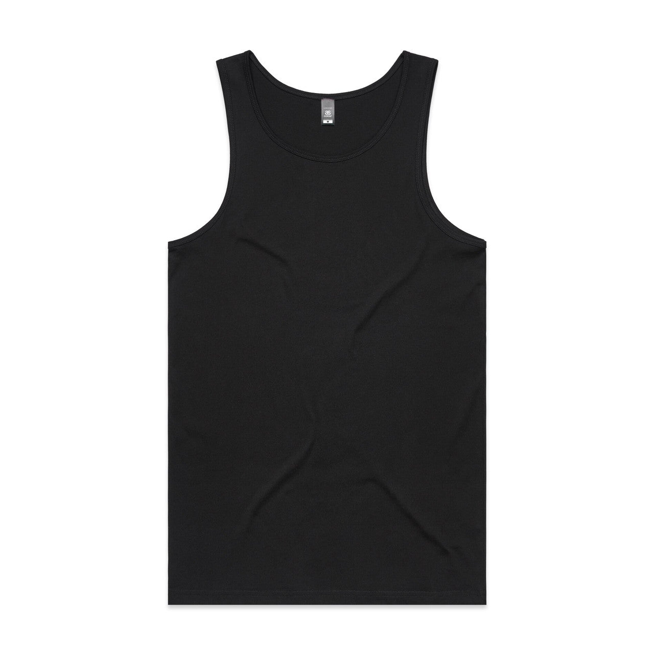 AS Colour Lowdown Singlet - Black - 3XL