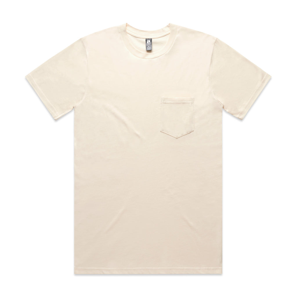 AS Colour Classic Pocket Tee - Ecru - 3XL