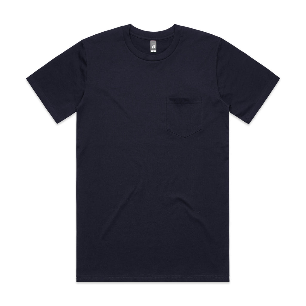 AS Colour Classic Pocket Tee - Navy - 3XL