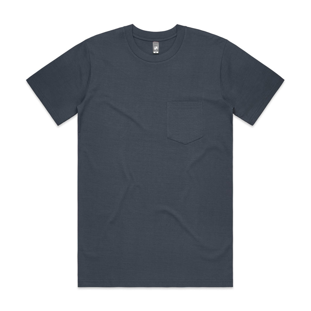 AS Colour Classic Pocket Tee - Petrol Blue - 2XL