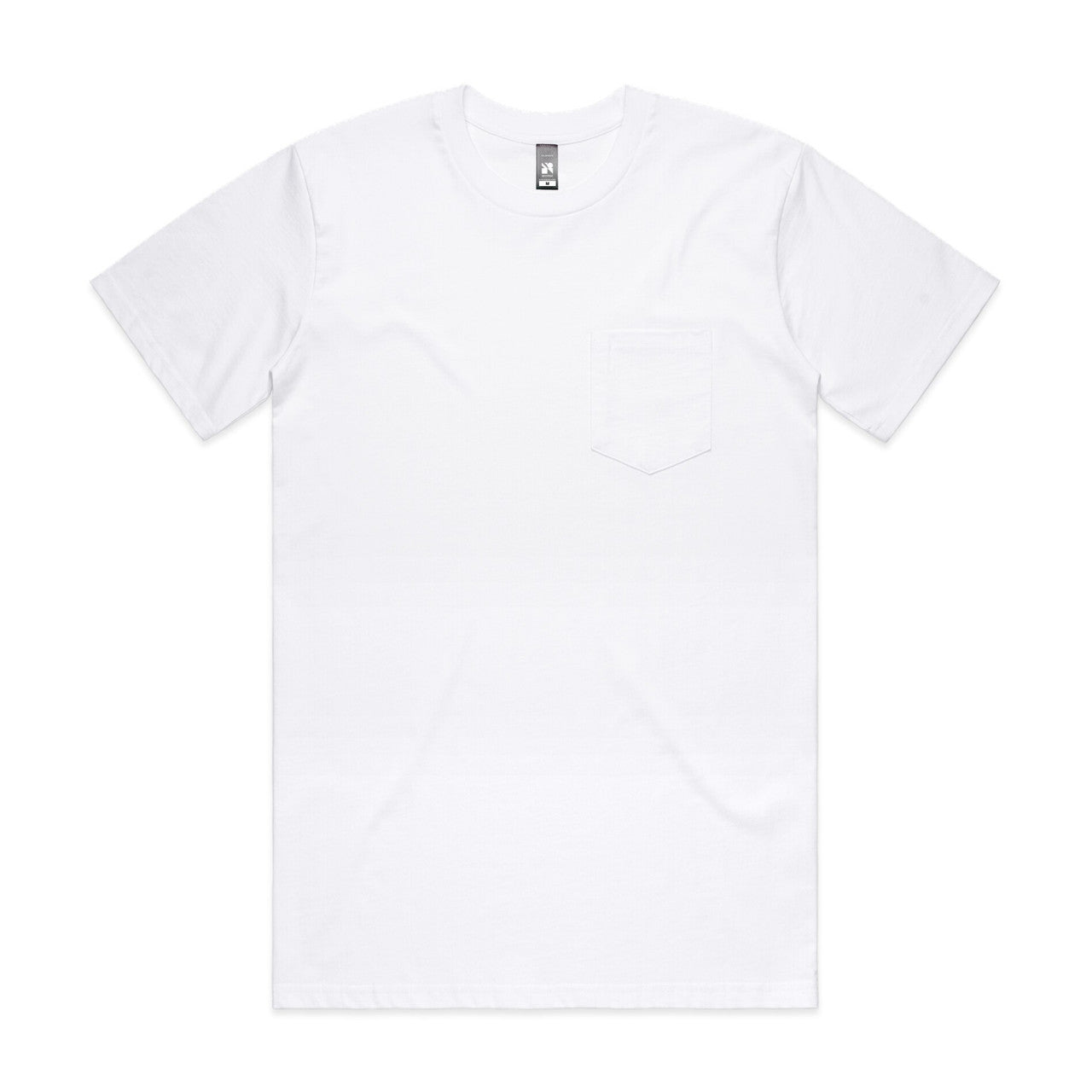 AS Colour Classic Pocket Tee - White - 3XL